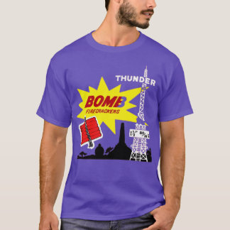 Thunder Bomb Retro Vuurwerk T-shirt