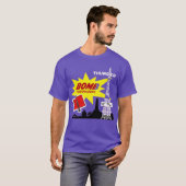 Thunder Bomb Retro Vuurwerk T-shirt (Voorkant volledig)