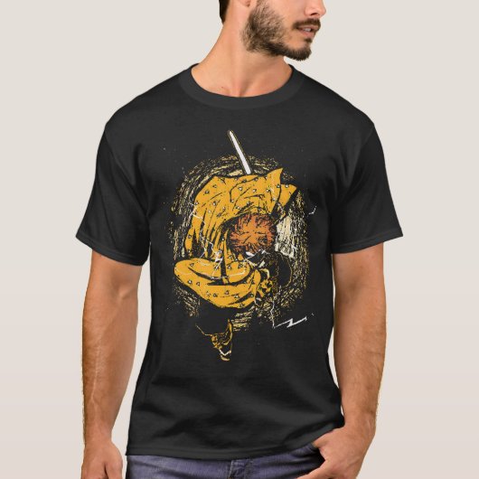 Thunder Breathing Zenitsu T-Shirt (Voorkant)