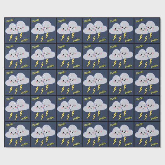 Thunder Buddies Cadeaupapier (Vlak)