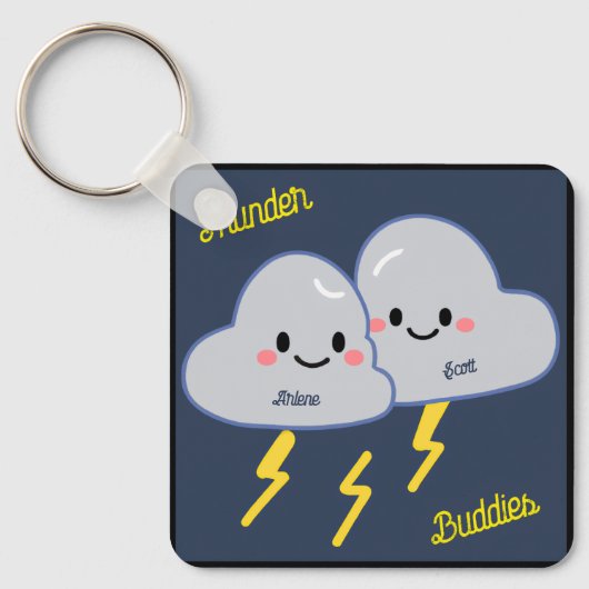 Thunder Buddies Customized Sleutelhanger (Voorkant)