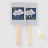 Thunder Buddies Handwaaier (Voorkant en achterkant)