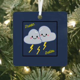 Thunder Buddies Metalen Ornament