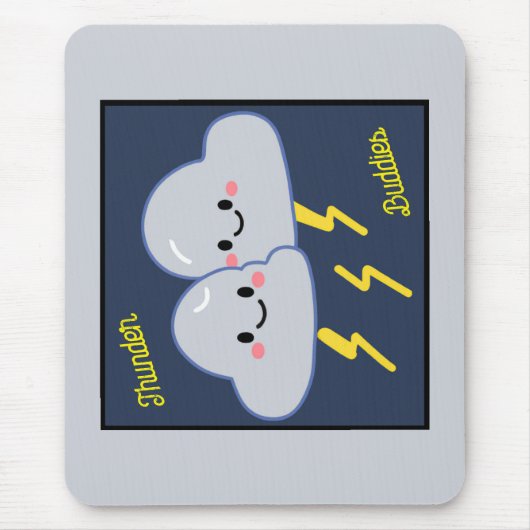 Thunder Buddies Muismat (Voorkant)