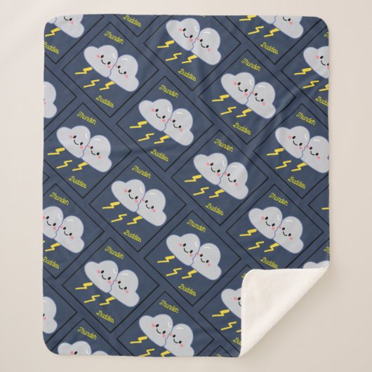 Thunder Buddies Sherpa Deken (Voorkant)