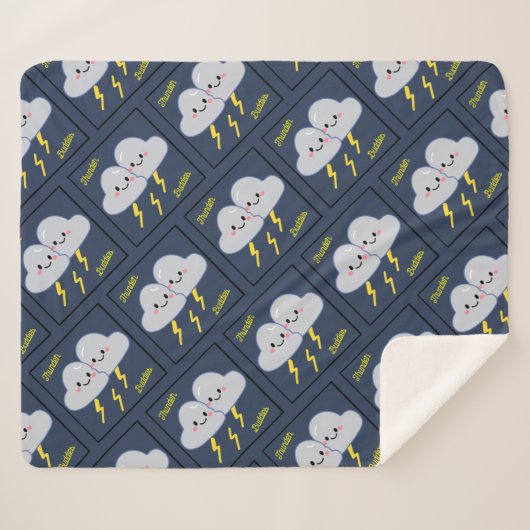 Thunder Buddies Sherpa Deken (Voorkant (horizontaal))