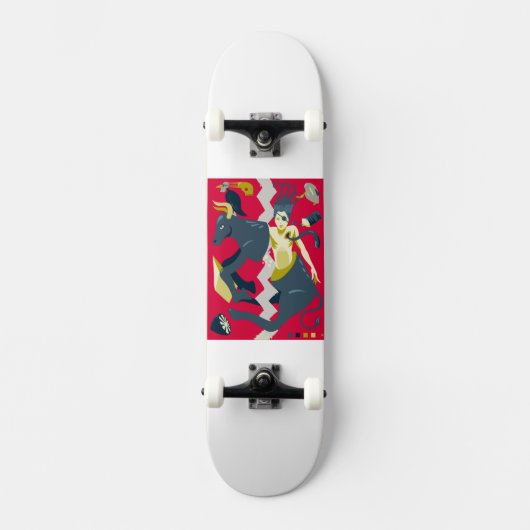 Thunder bull skateboard (Voorkant)