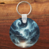 Thunder burst storm is een plotselinge sleutelhanger (Voorkant)