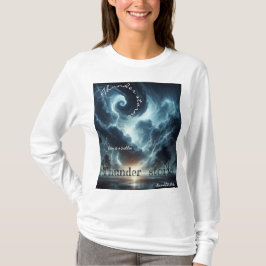 Thunder burst storm is een plotselinge t-shirt