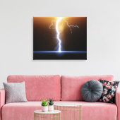 Thunder Canvas Afdruk (Insitu (Woonkamer))