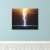 Thunder Canvas Afdruk (Insitu (Houten vloer))