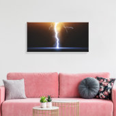 Thunder Canvas Afdruk (Insitu (Woonkamer))