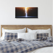 Thunder Canvas Afdruk (Insitu (Slaapkamer))
