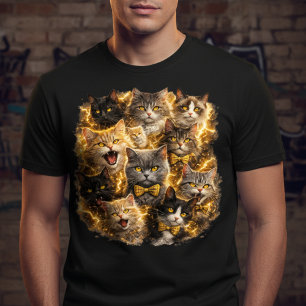 "Thunder Cats" Elektrieke Katachtige Furie - Heren T-shirt