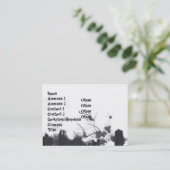 Thunder - Chubby Visitekaartje (Staand voorkant)