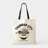Thunder City Ramen Tote Bag (Achterkant)