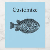 Thunder_Cove Wijn Etiket (Enkel label)