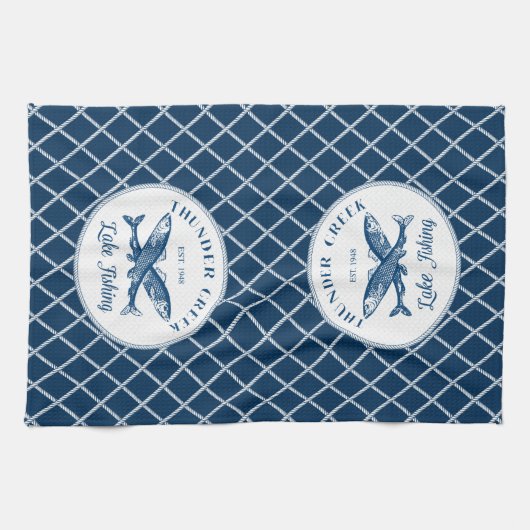 Thunder Creek | Meer Gevist Theedoek (Horizontaal)