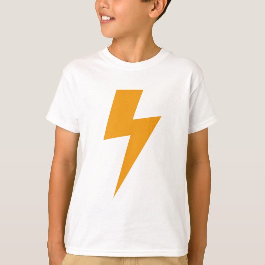 Thunder Energy Gellow Print T-shirt (Voorkant)