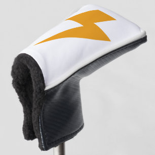 Thunder Energy Power Sign Yellow White Golfheadcover