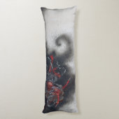 Thunder God, Hokusai Lichaamskussen (Achterkant (Verticaal))