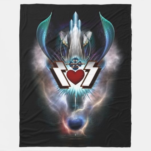 Thunder Gods Rock Fleece Blanket Deken (Voorkant)