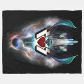 Thunder Gods Rock Fleece Blanket Deken (Voorkant (Horizontaal))