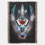 Thunder Gods Rock Throw Blanket Deken (Voorkant Verticaal)
