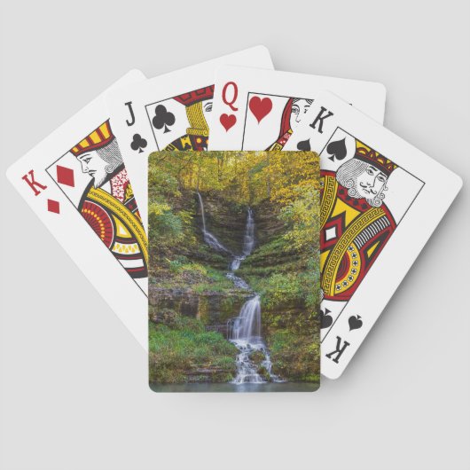 Thunder Herfsten Painterly Pokerkaarten (Achterkant)