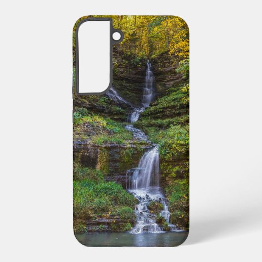 Thunder Herfsten Painterly Samsung Telefoon Case Galaxy Hoesje (Achterkant)