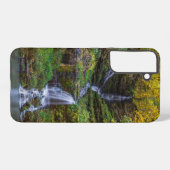 Thunder Herfsten Painterly Samsung Telefoon Case Galaxy Hoesje (Achterkant horizontaal)