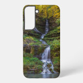 Thunder Herfsten Painterly Samsung Telefoon Case Samsung Galaxy Hoesje (Achterkant)