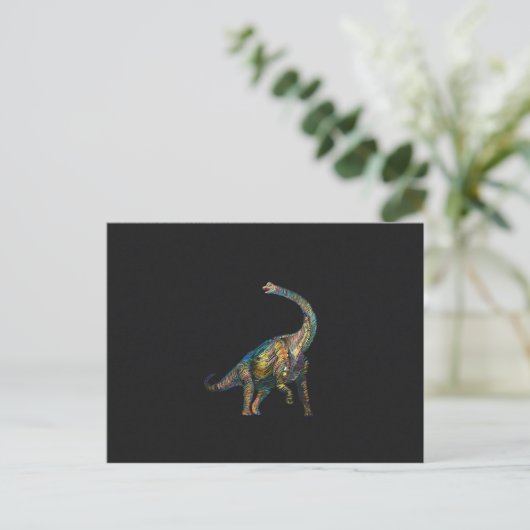 Thunder Lizard Briefkaart (Staand voorkant)