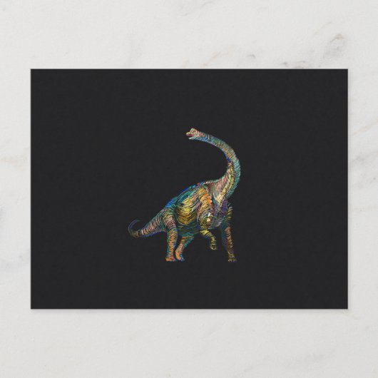 Thunder Lizard Briefkaart (Voorkant)