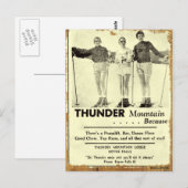Thunder Mountain Briefkaart (Voorkant / Achterkant)