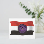 Thunder Mountain Lenape Nation Vlag Ansichtkaart Briefkaart (Staand voorkant)