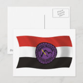 Thunder Mountain Lenape Nation Vlag Ansichtkaart Briefkaart (Voorkant / Achterkant)