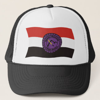 Thunder Mountain Lenape Nation Vlag Hoed Trucker Pet