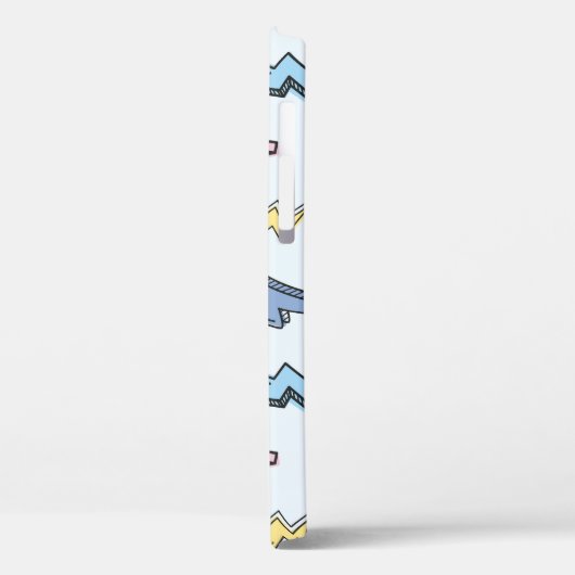  Thunder Naadloze Illustratie Case-Mate iPhone Case (Achterkant / Links)