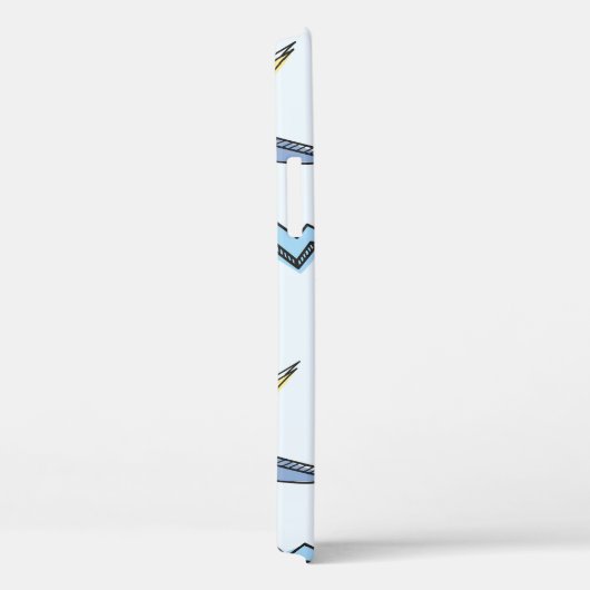  Thunder Naadloze Illustratie Case-Mate iPhone Case (Achterkant / Rechts)