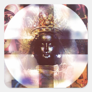 Thunder Perfect Mind Vierkante Sticker