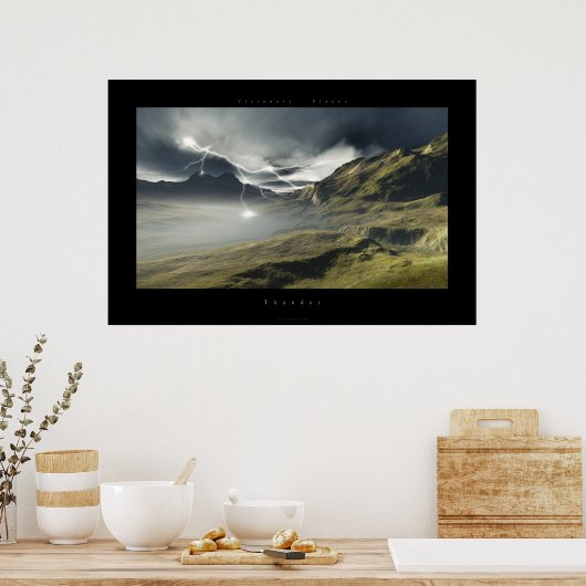 Thunder Poster (Keuken)