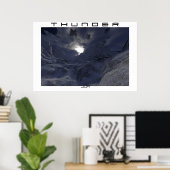 Thunder Poster (Thuiskantoor)
