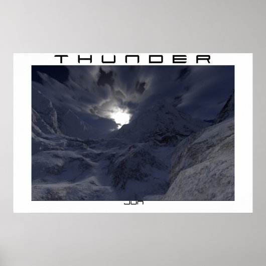 Thunder Poster (Voorkant)