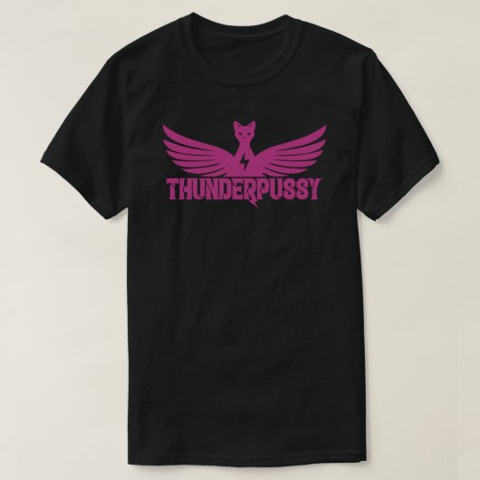 Thunder pussy logo hd Classic T-Shirt (Design voorkant)