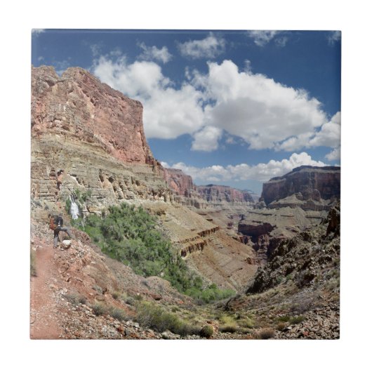 Thunder River Herfsten - Grand Canyon - Arizona Tegeltje (Voorkant)