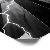 Thunder Road Through the Night Poster (Hoek)