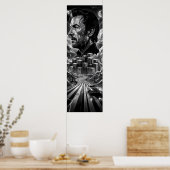 Thunder Road Through the Night Poster (Keuken)