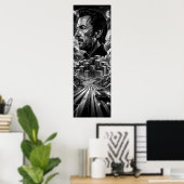 Thunder Road Through the Night Poster (Thuiskantoor)