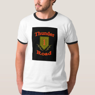 Thunder Road was de weg naar de ijzeren driehoek T-shirt